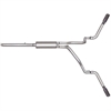 Dual Extreme Aluminized Cat-Back Exhaust 05-11 Dodge Dakota - image 1
