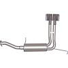 Super Truck Stainless Steel Cat-Back Exhaust 1994-95 C/K 1500 Truck 2WD/4WD 4.3/5.0/5.7L - image 1