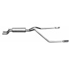Split Rear Cat-Back Exhaust 01-06 GM Silverado/Sierra 2500/3500 - image 1