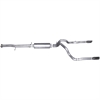 Split Rear Cat-Back Exhaust 2010 GM Silverado/Sierra Denali 1500 - image 1