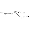 Cat-Back Dual Split Exhaust System Stainless