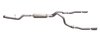 Split Rear Cat-Back Exhaust 07-10 GM Silverado/Sierra 2500HD/3500 - image 2