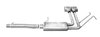 Super Truck Stainless Steel Cat-Back Exhaust 2014-2017 Chevy Silverado/GMC Sierra 2WD 6.2L - image 2