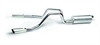 Split Rear Cat-Back Exhaust 97-99 Dodge Dakota - image 1