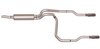 Split Rear Cat-Back Exhaust 00-03 Dodge Dakota - image 2