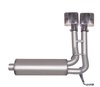 Super Truck Stainless Steel Cat-Back Exhaust 2004-05 Dodge Ram 1500 5.7L - image 2