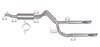 Split Rear Cat-Back Exhaust 06-08 Dodge Ram 1500 - image 2
