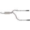 Split Rear Cat-Back Exhaust 06-10 Dodge Ram 2500/3500 - image 1