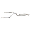Cat-Back Dual Split Exhaust System Stainless - image 1
