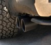 67105B Dual Sport Cat-Back Exhaust System Fits Select Toyota Tundra 3.5L-T V6 [Black Ceramic Tips] - image 4