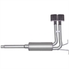 Super Truck Stainless Steel Cat-Back Exhaust 1987-96 Ford F-150 2WD/4WD 4.9L/5.0L/5.8L - image 1