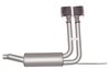 Super Truck Stainless Steel Cat-Back Exhaust 2005-08 Ford F-150 2WD/4WD 4.2L/4.6L/5.4L - image 2