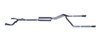Split Rear Cat-Back Exhaust 03-15 for Nissan Titan - image 2