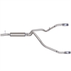 Split Rear Cat-Back Exhaust 07-09 Ford F250/F350 Super duty - image 1