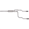 Split Rear Cat-Back Exhaust 87-96 Ford F150/F250/F350 Truck - image 1