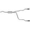 Split Rear Cat-Back Exhaust 1998-12 Ford Ranger/ Mazda B Series Pickup - image 1