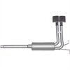 Super Truck Aluminized Steel Cat-Back Exhaust 1987-96 Ford F150 V8 2WD/4WD - image 1