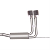 Super Truck Aluminized Steel Cat-Back Exhaust 2005-08 Ford F150 4.2L-4.6L-5.4L 2WD/4WD - image 1