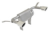 98033 Can-Am UTV Dual Exhaust; Stainless - image 1