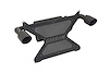 98034 Can-Am UTV Dual Exhaust; Black Ceramic - image 1