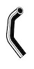 Molded Radiator Hose Centerline Length - 17.4" - image 1
