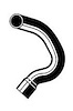 Molded Radiator Hose Centerline Length - 22.3" - image 1