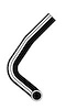 Molded Radiator Hose Centerline Length - 20.3"