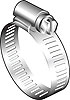 Marine Hose Clamp Size 10 (1/2" to 1-1/8" hose) - image 1