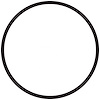 Thermostat Gasket 2.337" ID/2.553" OD - image 1