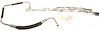 Power Steering Pressure Line Assembly 16mm Banjo x 16mm Female SAE x 47-1/2" w/ Switch Port - image 1