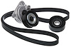 90K-38452 Complete Serpentine Belt Kit for 2007-2013 Ford Focus, Transit Connect - image 1
