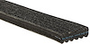 DK050565 Dual-Sided Micro-V Belt, 5-Rib, Effective Length: 56.63 in. - image 1