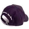 Baseball Cap Styled Hat Black with Embroidery - image 2