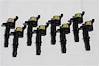 21-3001-SF Direct Ignition Coil Set, Black, Ford 4.6L/5.4L 3V, Set Of 8, 25000 Volts - image 1
