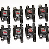 28-0513-CP Pro-Series Extreme Coil Pack, GM LS3, SS Sedan, Black Body, 80K Volts, Set Of 8
