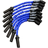 28-1629HTBL Coil-Near-Plug Connector Kit, GM LS/LT, w/9 in. Lead Wire w/Blue High Temp Silicone Jacketing, 0 Ohm Resistance, - image 1