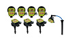 28-1818SF Street Fighter Series Coil-On-Plug Coil And Connector Kit, Ford 5.0 Coyote 4V, w/Coil Packs, 42000 V - image 1