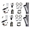 303522D Electronic Aluminized Mild Steel Exhaust Cutout System for 2 1/4 in. Dual Exhaust (Slip-Fit)