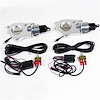 307522CD Electronic Exhaust Cutout Kit, 2.25 in., Stainless Steel, Weld In, Set Of 2