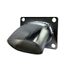 313540 Turn Down, 3 in. Oval, 45 Degree Angle - image 1