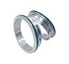 318535F HD Clamp, Dual Seal Clamp, 3.5 in.Weld On Ferrule Set, Aluminum - image 1