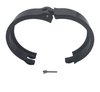 318540CS HD Clamp, 4.0 in. Dual Seal, Clamshell Clamp Spare, Aluminum, Black - image 4