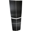 Black Carbon Fiber Hood Decal Kit 2014 C7 Corvette - image 1