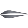 Gray Carbon Fiber Fangs Decal Kit 2014 C7 Corvette - image 1