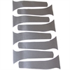 White Carbon Fiber Intake Runner Decal Kit 2014 C7 Corvette - image 1