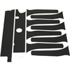 Matte Black Intake Runner And Valve Cover Decal Kit 2014 C7 Corvette - image 1