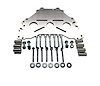 540107 Engine Stand Adapter Plate, Billet Aluminum, Fits Ford SBF/BBF/Mod Motor Blocks/BOSS/Cleveland/Windsor/385/Modified