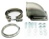 540209 Turbo Adapter, Cast Elbow 90, 3.0 in. V-Band T3/T4 Housing, Threaded - image 1