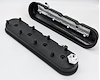 640362 Tall Cast Aluminum Centerbolt Valve Covers GM LS-Series V8 Engines - image 1
