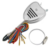 698114PS Turn Signal Switch, w/Billet Cover [Groovey], Polished, Black Detailed Lines, System
